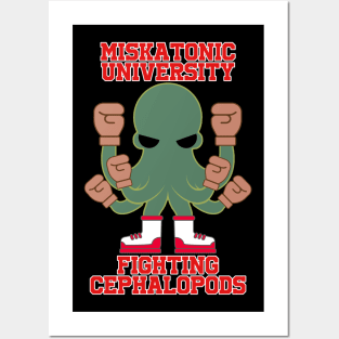 Miskatonic University Fighting Cephalopods Posters and Art